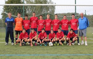 U15-1 contre AS St Priest3 - 00 Equipe FCCM