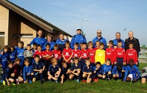 Les U9 à St Priest