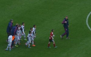 Romain, coach U15 du FCCM au stade de France