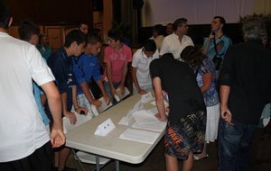 AG 2011-2012 - Accueil des licenciés et émargement