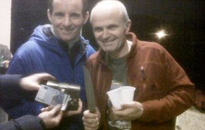 Galabru et De Funès, alias Chacal et Picsou avec la cassette vétérans