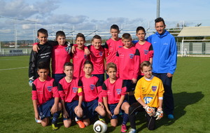 U13 à Bords de Saône