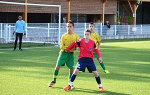 U13 à Bords de Saône