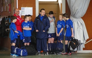 Les U13 en tournoi futsal à St Jean de Bournay