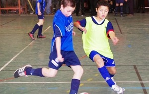Les U13 en tournoi futsal à St Jean de Bournay