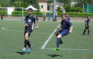 U11 à Saint Romain en Gal 