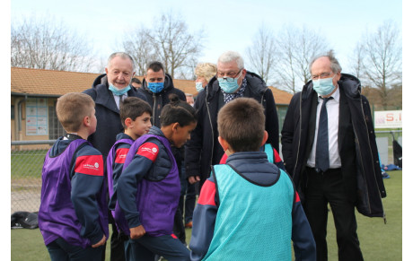 Visite du président de la FFF au FCCM 15/02